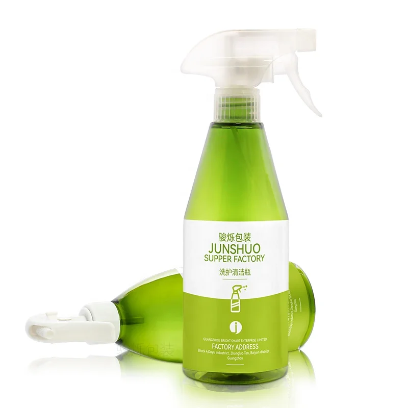 510ml PET green Plastic Spray Gun Trigger Sprayer Bottle spray bottles