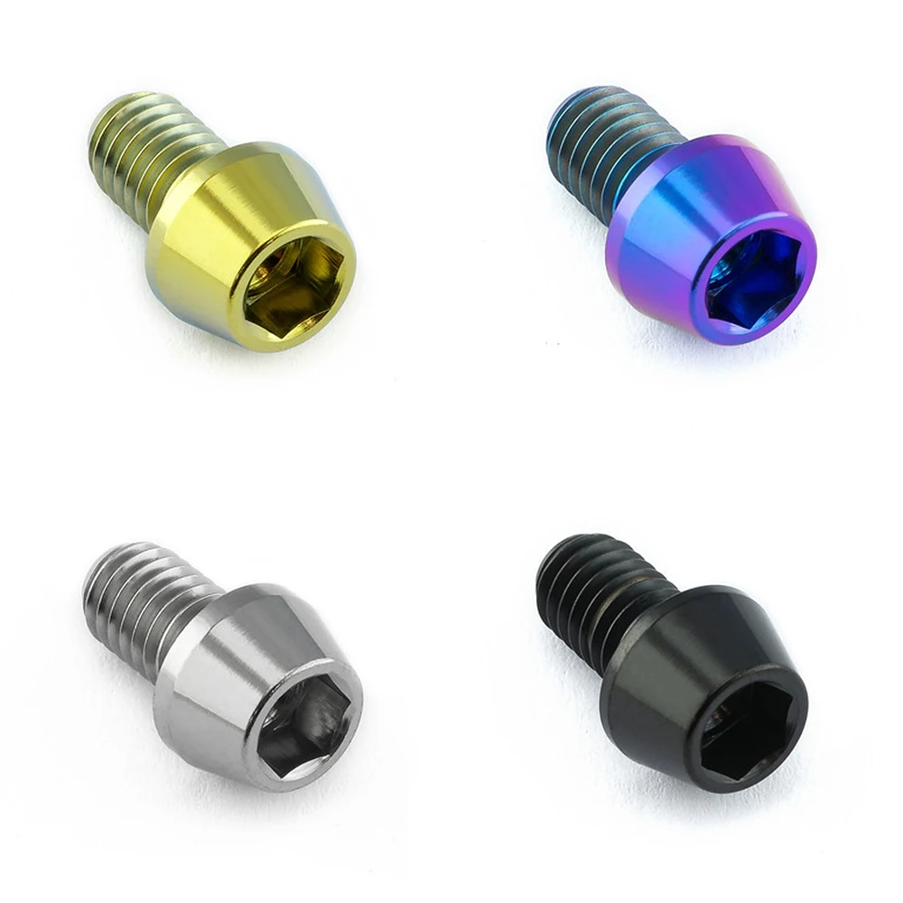 M5 Titanium Bolts For Motorcycle Raw Gr5 Titanium Bolts
