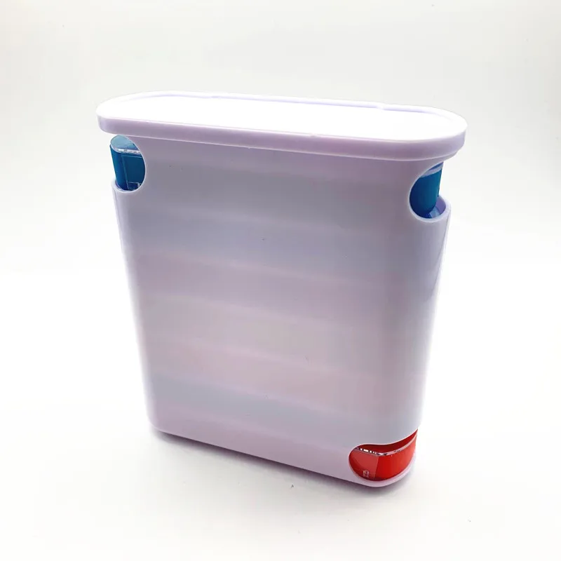 
HTDP2816 2018 China Supplier Promotion Wholesales Hinge Pill Box 28 Cases Monthly Travel Pill Box 