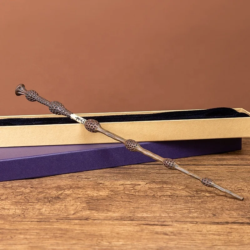 Wholesale Wizard Magic Wand Resin Wand Halloween Cosplay Costume Party Accessory with Gift Box