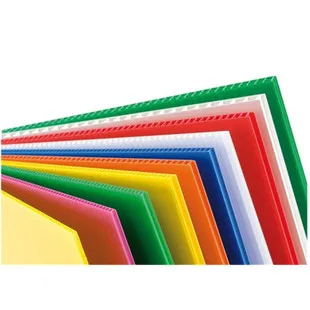 Transparent,black,blue,green,white,red,yellow or as required polypropylene pp  corrugated core flute sheet/ board