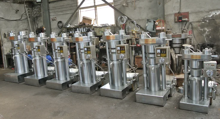 Hydraulic mini oil press machine sesame oil commercial oil press machine