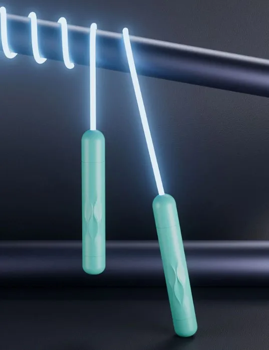 YINGPEI High Quality Adjustable length light luminous Led Skipping Jump Rope For Kids&adults