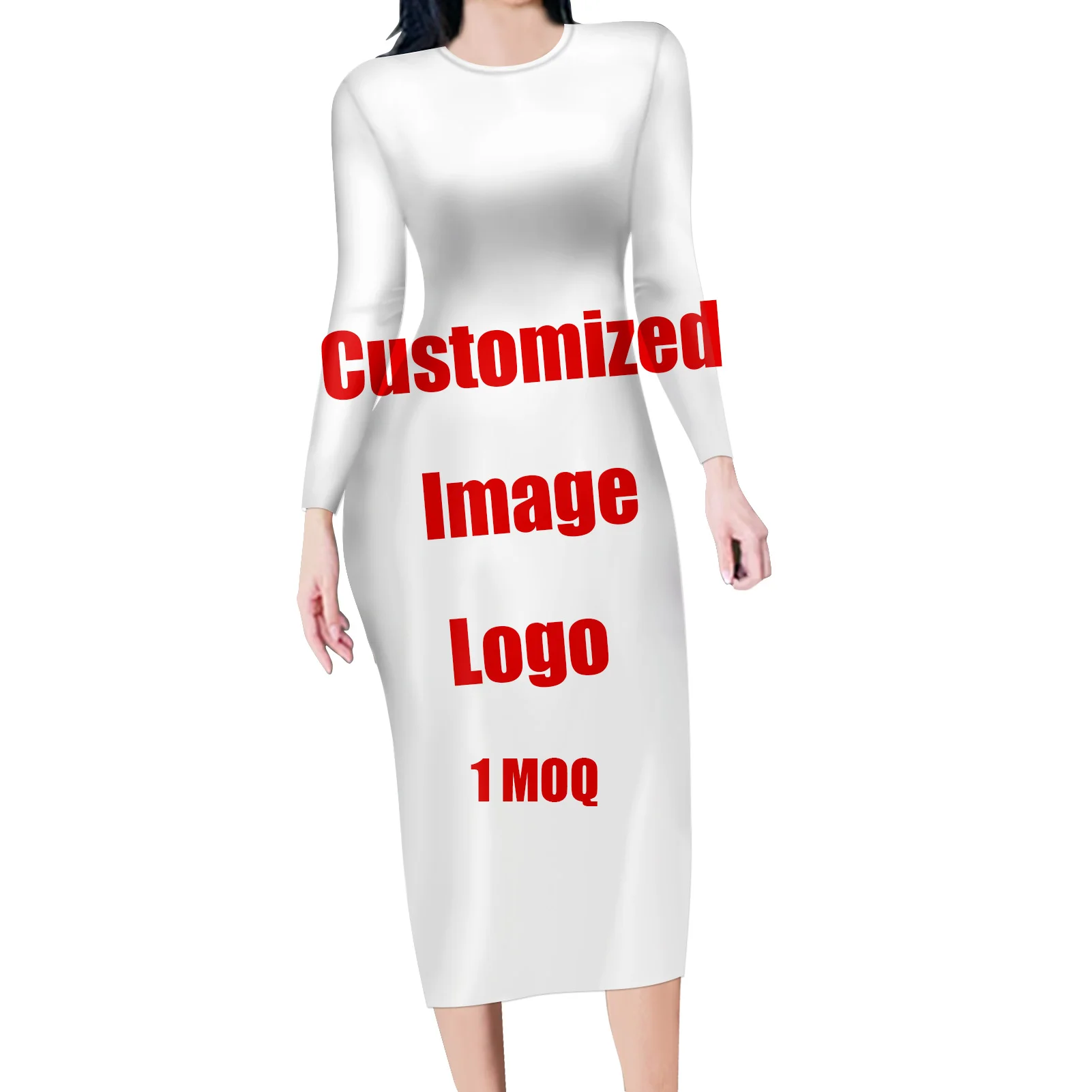 
Fashion Design Polynesian Hawaiian Traditional Tribal Print Large Size Long Sleeve Dress Woman Sexy Dresses New Arrivals 2020 