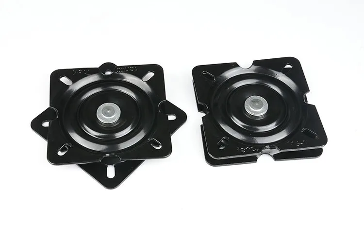 High Quality heavy duty 4.7 inch 120mm black 360 degree full ball bearing free rotating chair swivel base Turntable