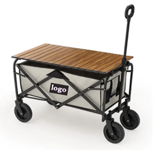 Outdoor Garden Park Utility Kids Wagon Portable Beach Trolley Cart Camping Foldable Folding Wagon