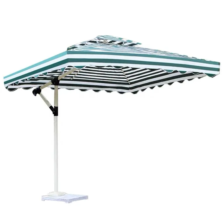 Outdoor Umbrella Big Size Side Column Square Outdoor Garden Parasol Patio Umbrellas