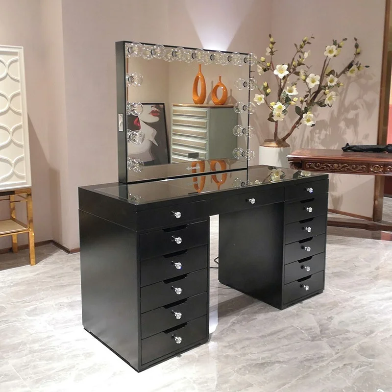 Docarelife Hot Selling Hollywood Makeup Vanity Dressers with Mirror Stock on California, USA