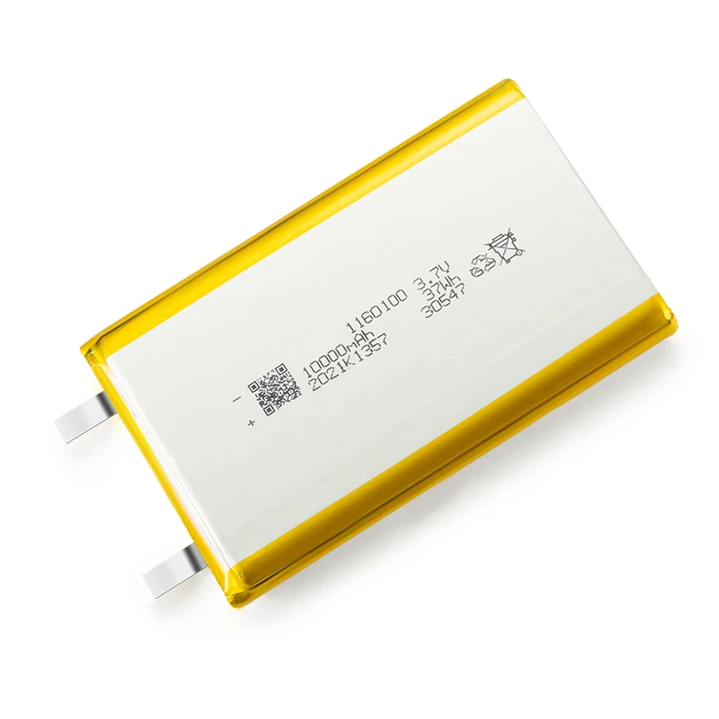 Factory Wholesale 1160110 10000Mah LI-PO Cell 3.7V Lithium Polymer Battery For Laptop