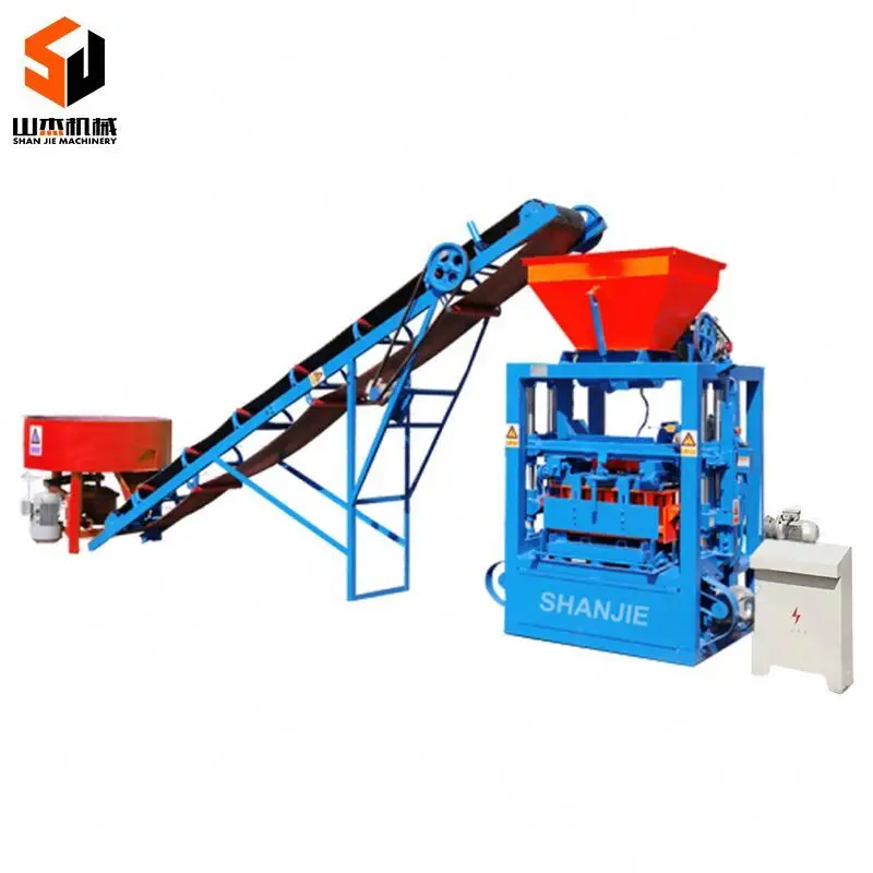 China manufacturer QT4-10 lego interlocking bricks making machine in Vietnam