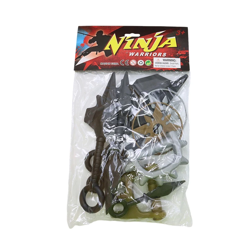 factory wholesales toys kids boys play house High quality plastic kids sword ninja weapons