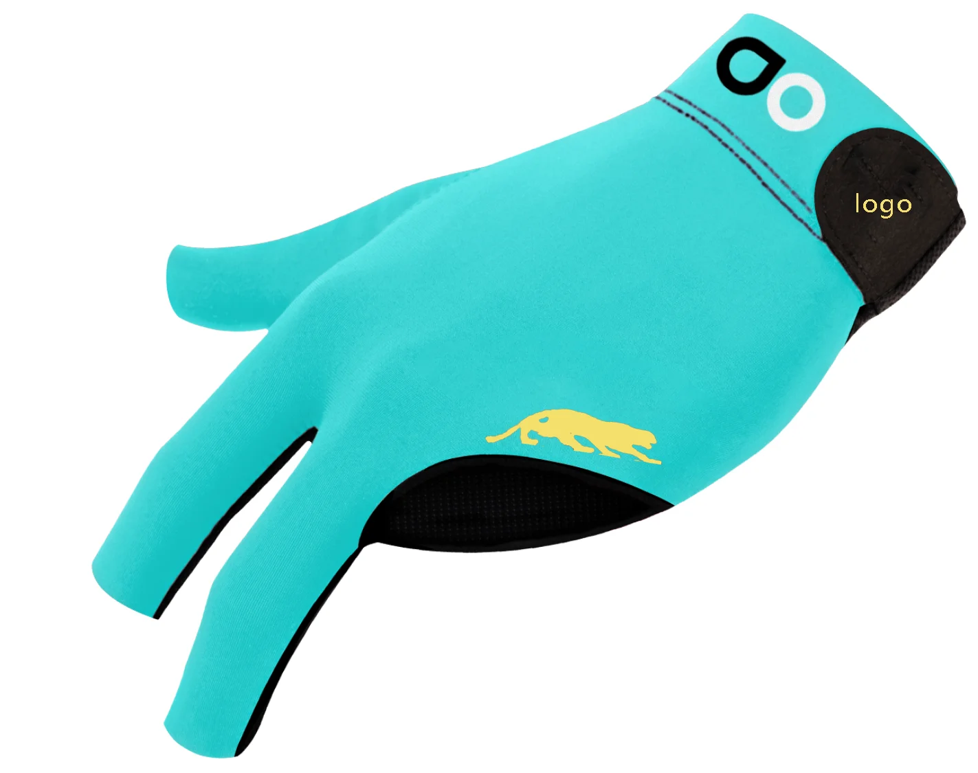 Brand OEM LOGO Factory High Quality Low Prices Billiard Gloves Three Fingers Cue Gloves Breathable Non-slip Snooker Gloves