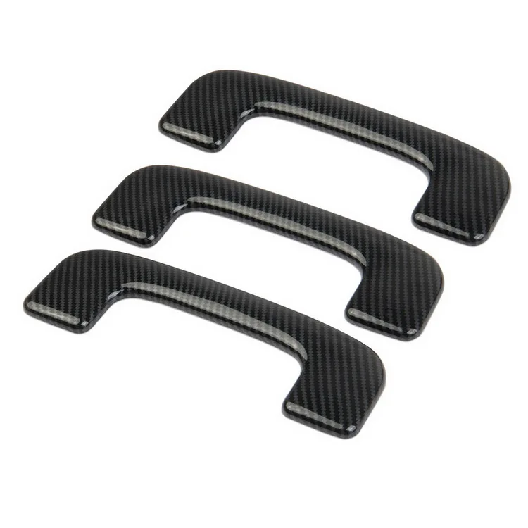 For 2022  ford maverick , car Carbon Fiber Roof Grab Handle Cover Trims interior decoration Accessories