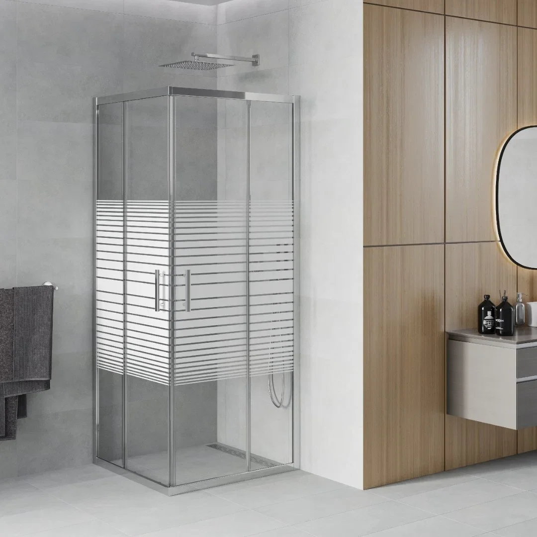 Good Quality Tempered Glass Shower Cubicles Enclosure Shower Enclosure and Base Door Frameless Shower Enclosure