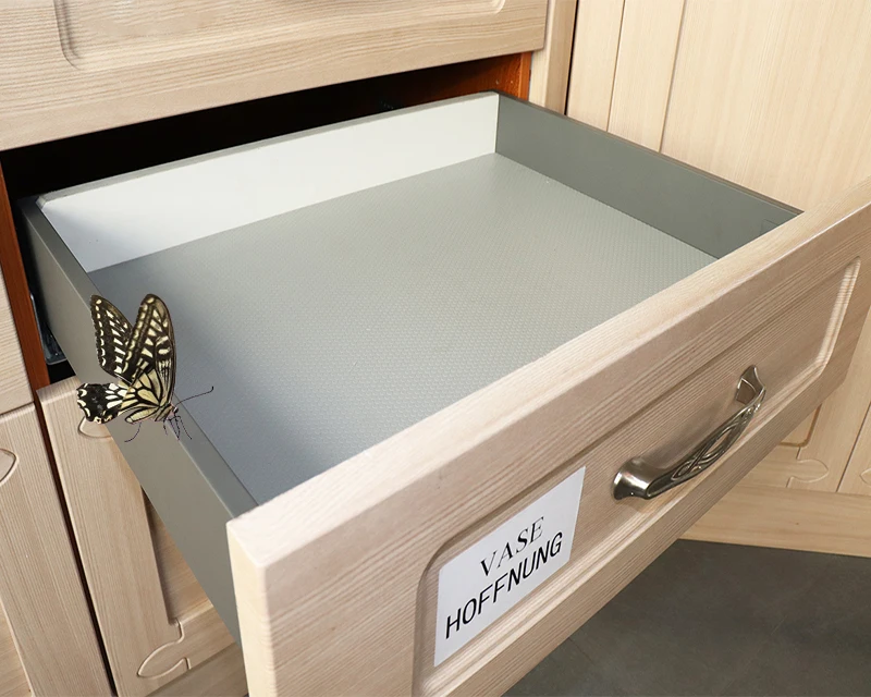 
13mm thin tandem box kitchen cabinet slim tandem drawer metal drawer slides 