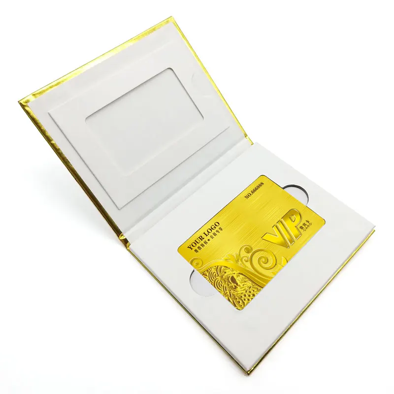 Custom Luxury Paper Cardboard Wedding Card Box Packaging Black White Gift Vip Credit Business Card Boxes