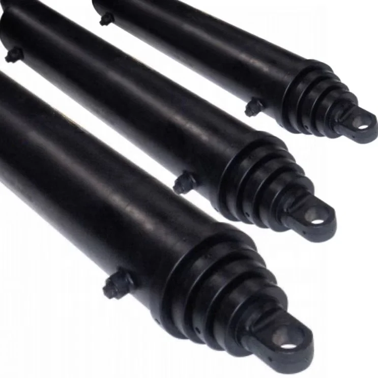 Competitive Price Miniature Hydraulic Telescopic Cylinder 12V For Rampress Machine