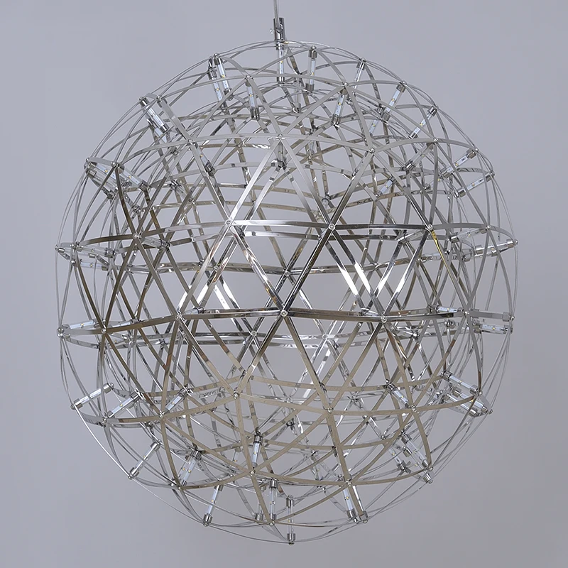 Nordic Minimalist Creative Restaurant Spark Ball LED Living Room Hanging Light spark ball