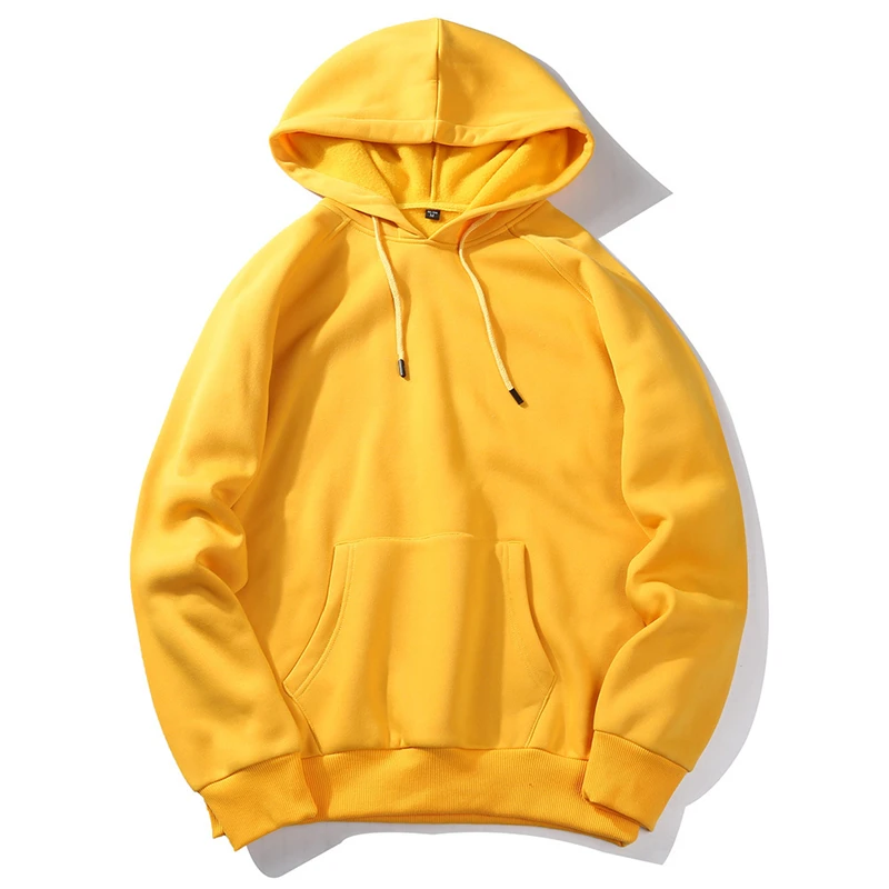 Wholesale custom cheap 280g high quality pure white pullover sweatshirt oversize blank hoodie