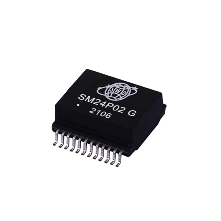 SM24P02G High Frequency   10G Base-t  Single port Lan Transformer H70008NL