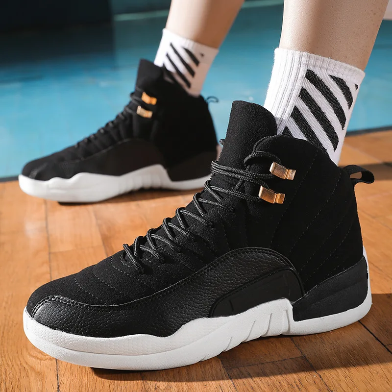 PDEP 39-47 high quality luxury processional mens basketball sneakers non slip ankle high custom basketball sports shoe