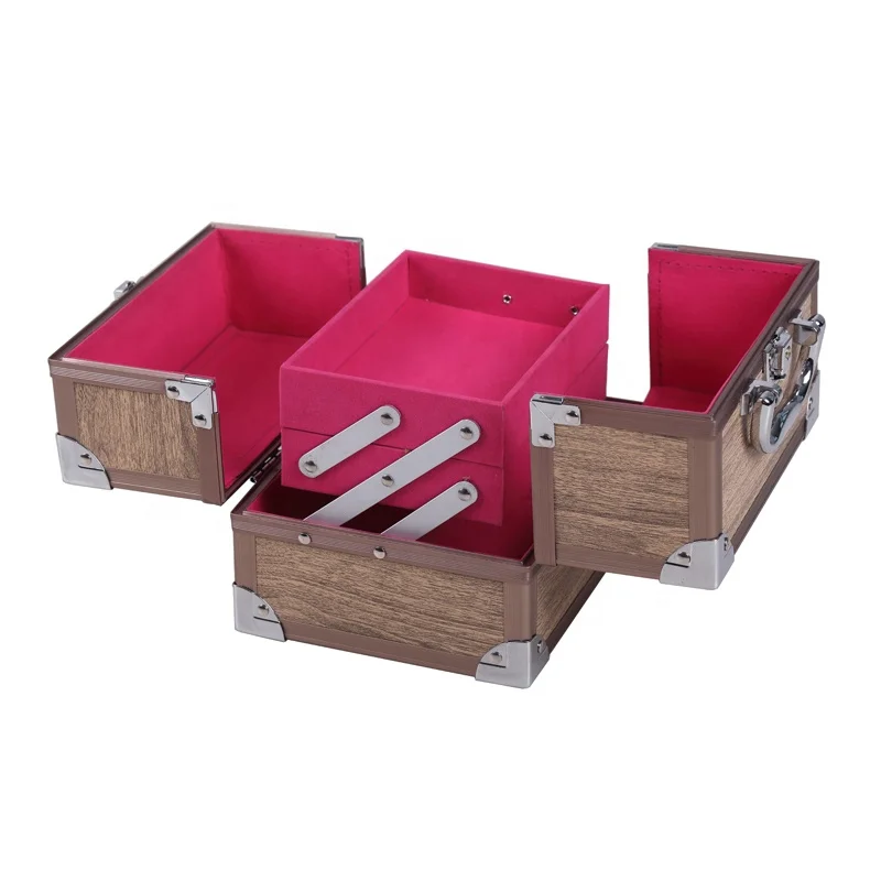 
2020 New design Portable Aluminium Vanity Case Brief Box Makeup 