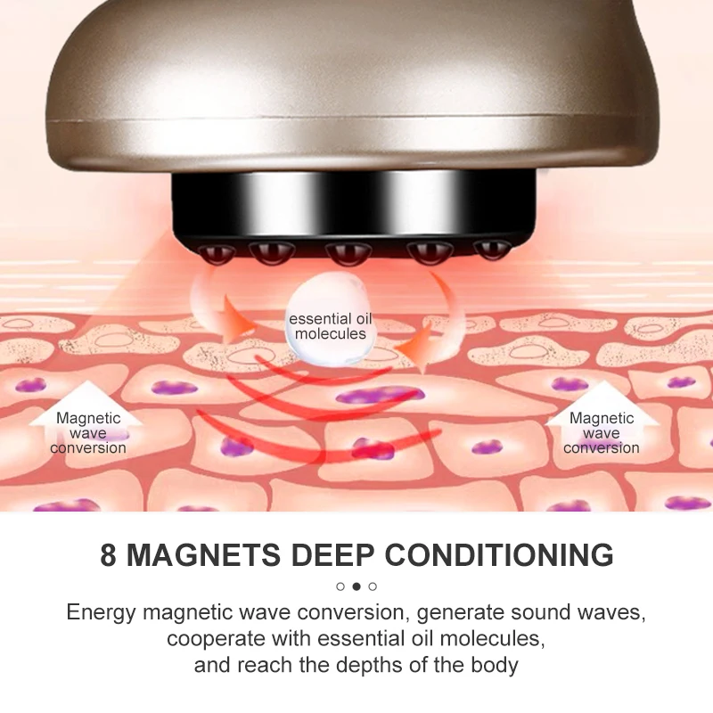 Electric Cordless Cellulite Cupping Scraping Guasha Suction Massage Machine