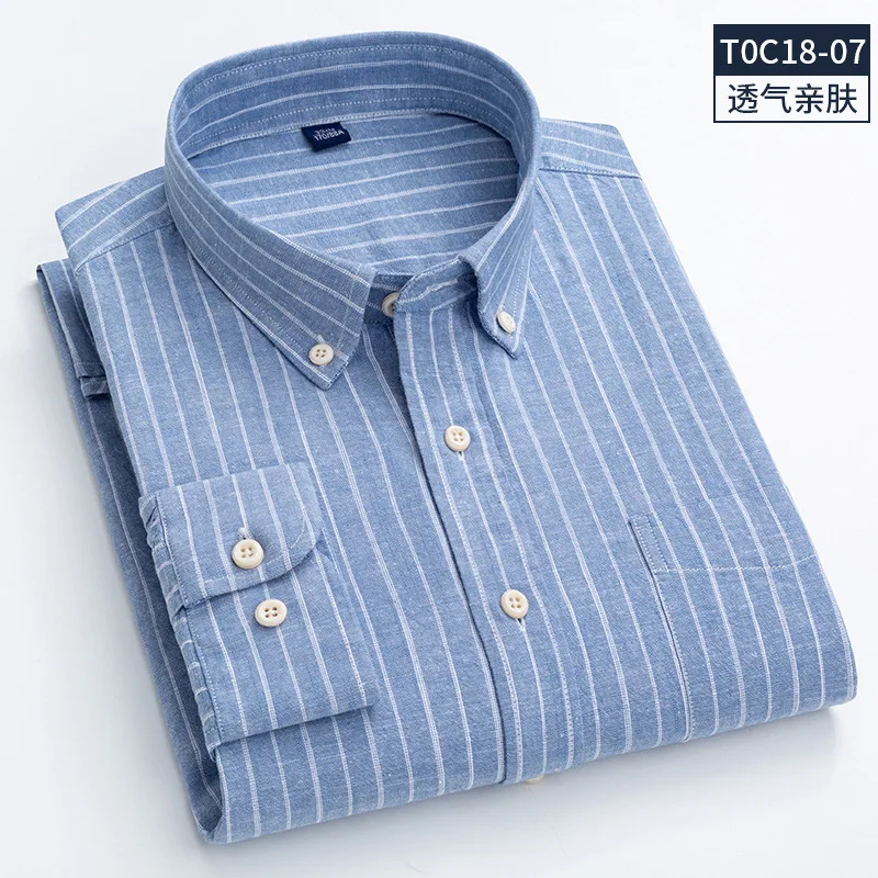 CASUAL COTTON LINEN SHIRTS MEN SLIM FIT DRESS SHIRT DROP 2023 WHOLESALE NEW LONG SLEEVE PLAID SHIRTS FOR MEN