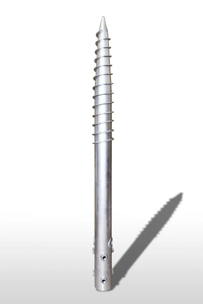 Hot-dipped Galvanized Ground Screw Used For Building