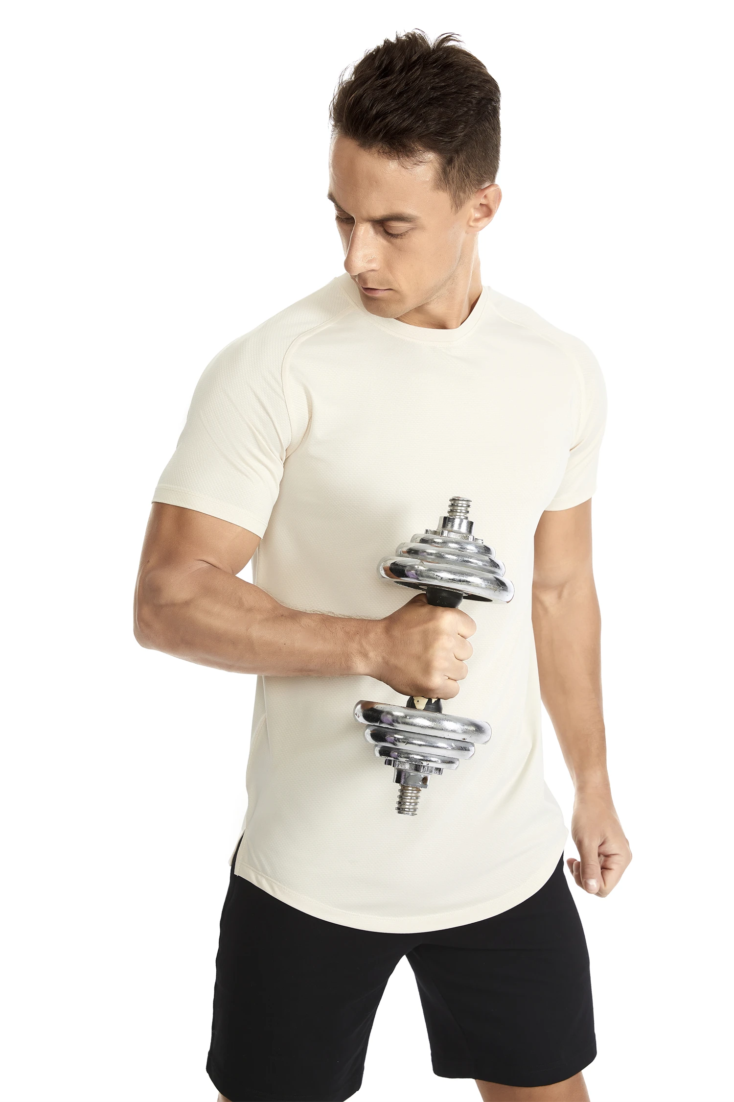 2022 Custom Fashion Tee Premium Men Organic Pima Cotton White Oversize Plain 3D Embossed T-shirt for man