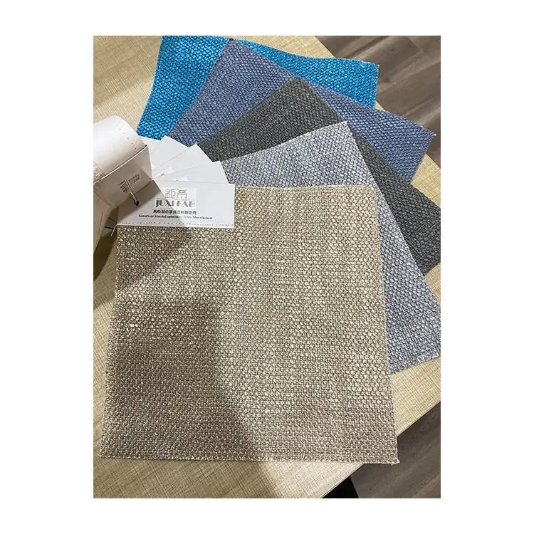 New Style Breathable Sofa Set Polyester Plain Woven Dobby Weave Fabric Material