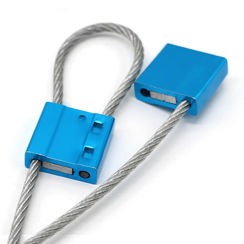 BCC204 Adjustable Length Wire Tag Plastic Security Seal Tamper Proof Cable seal