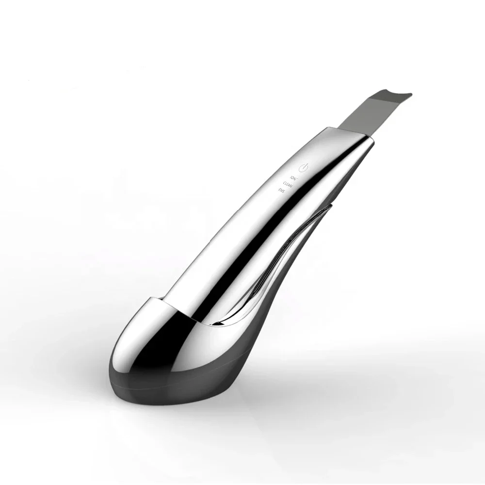 Уникальное ультразвуковое омоложение омертвевшей кожи + скребок для удаления черных точек