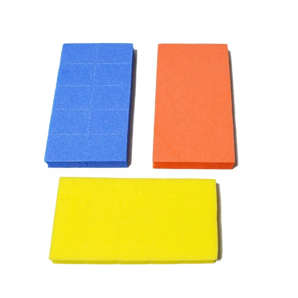 wholesale cheap price square  sanding buffer professional manufacturer mini nail buffer block