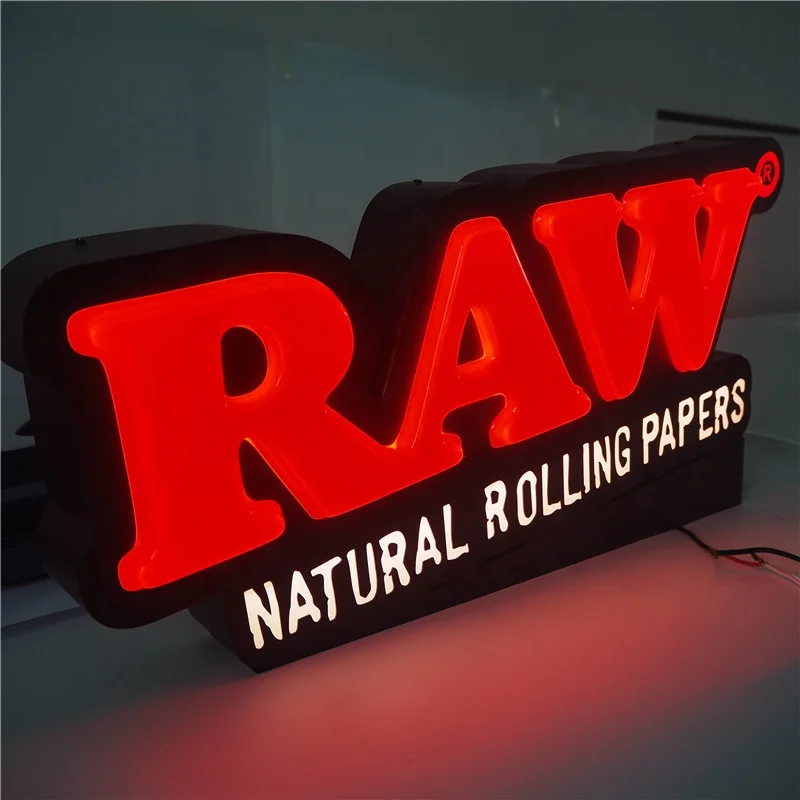 Custom Acrylic LED illuminated Vacuum forming rotating light box/sign design acrylic light box