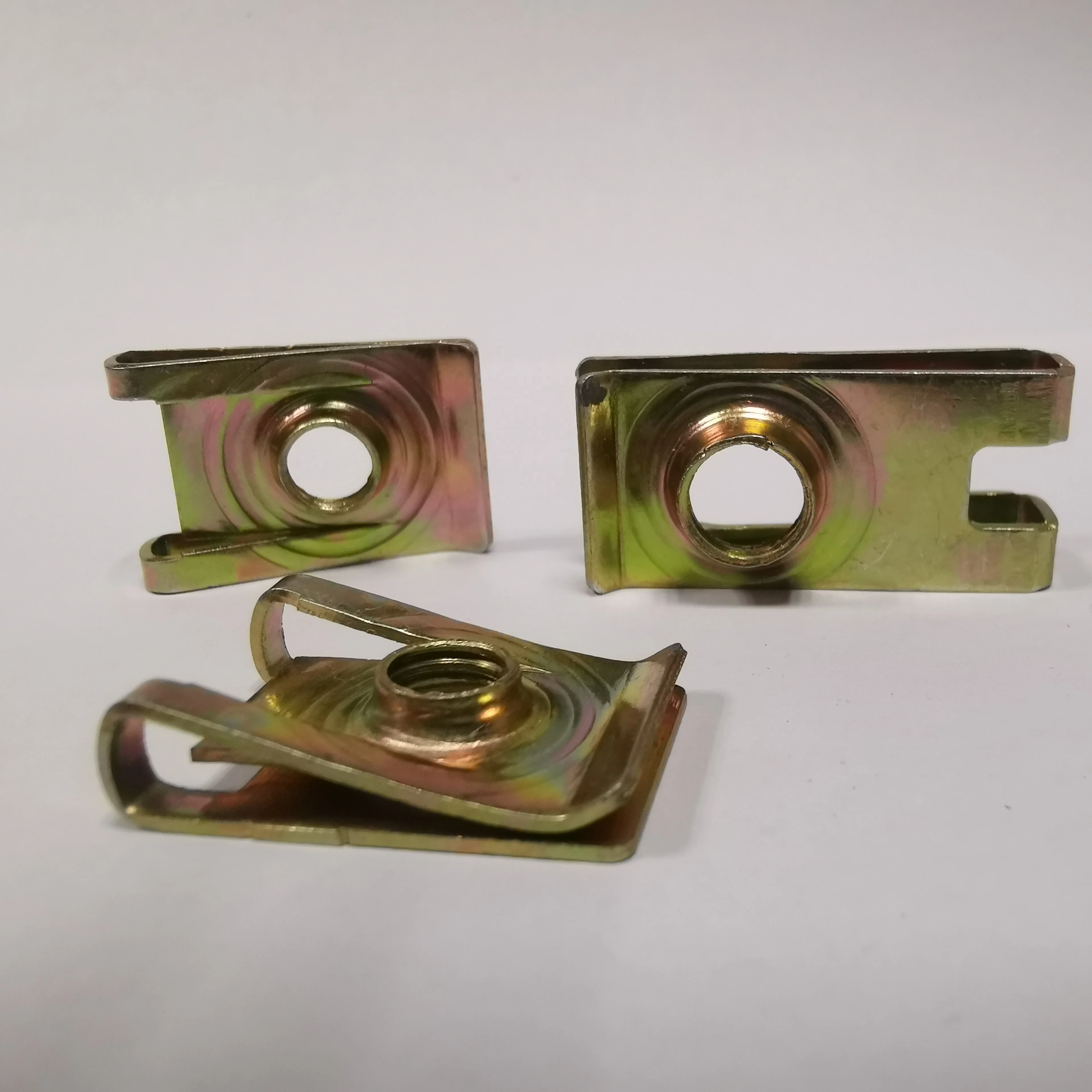 Custom manufacturing all kinds Base nut snap reed nut clip