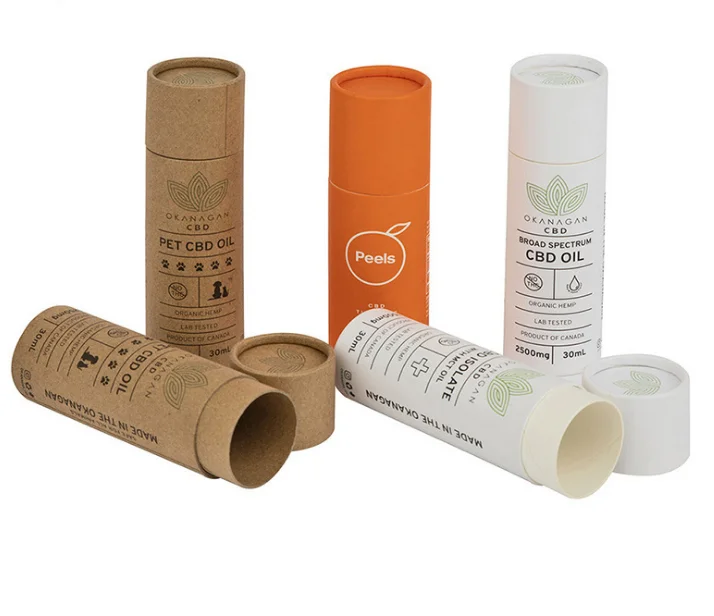 Custom Degradable Cosmetic Containers Deodorant/Lipstick/Lip Balm Containers