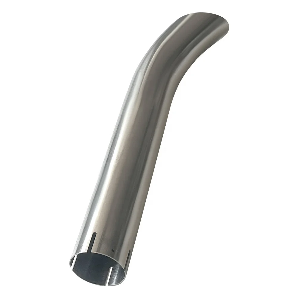 customized tube cutting welding cnc pipe bending stainless steel exhaust pipe