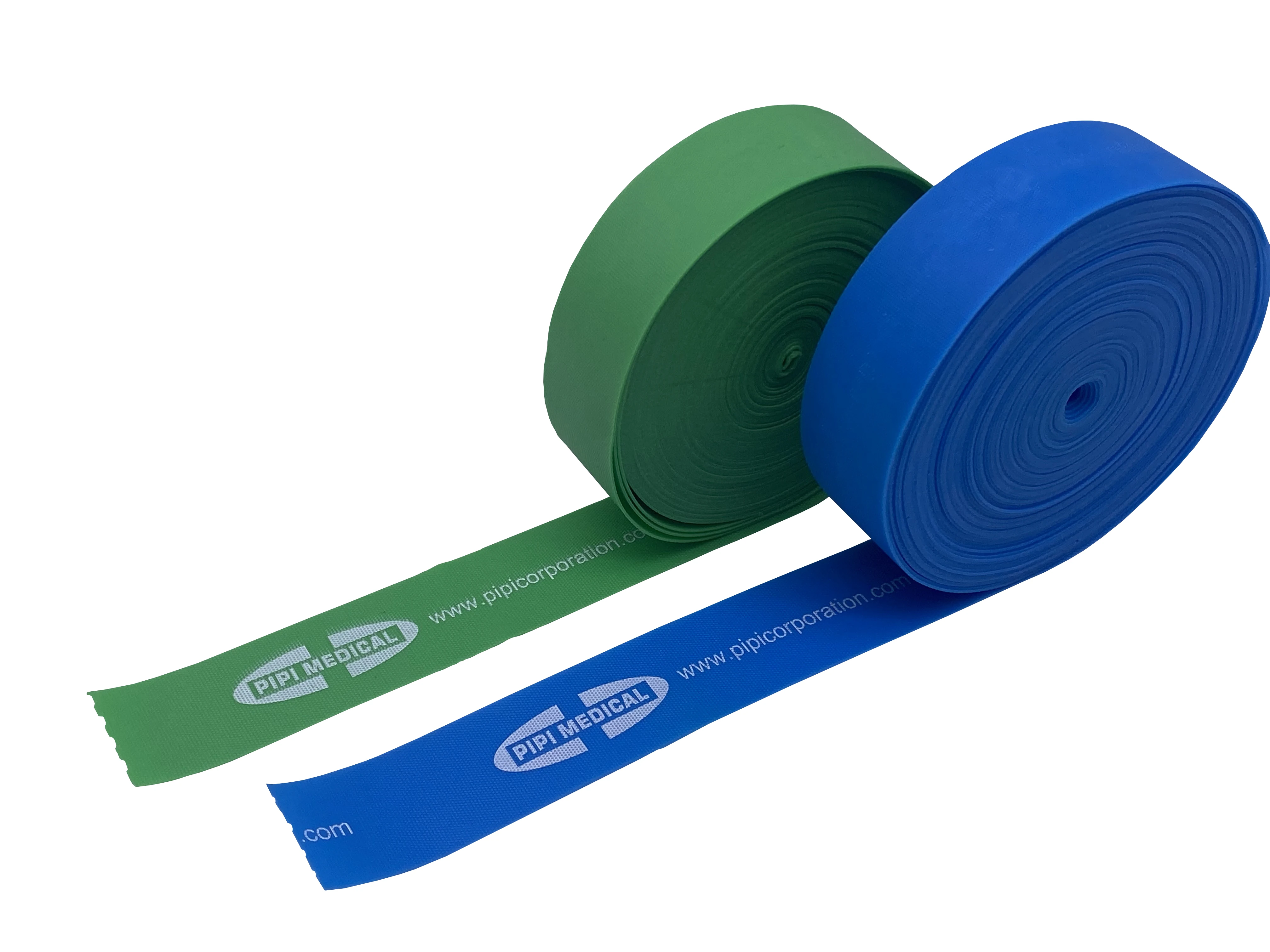 Pre-cut rolled latex free rubber medical garrot tourniquet