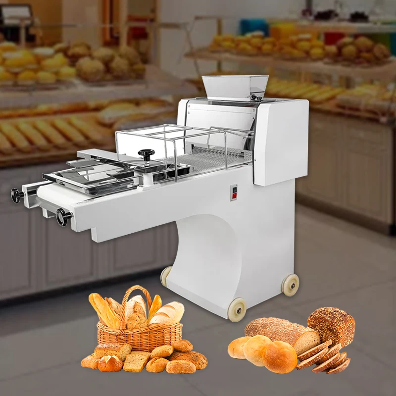 CE certification Commercial  380mm Automatic Bread Toast Dough Moulder for Bakery