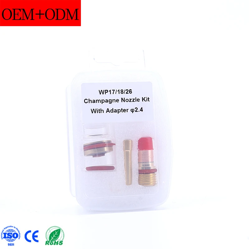Cnaweld короткие газа объектив пирекс стеклянный стакан WP-17 /18 /26 TIG Сварочная горелка Расходные материалы