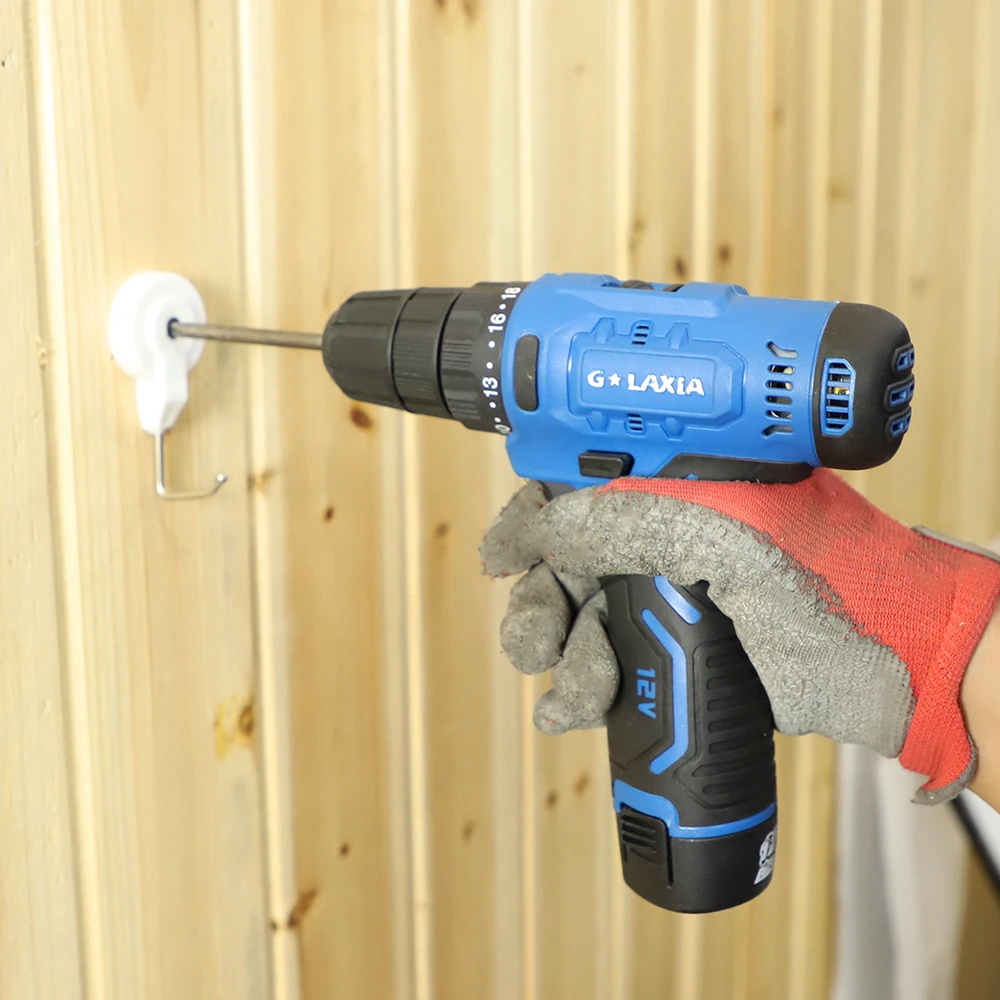 Профессиональная портативная мини-дрель для ногтей Galaxia 10 мм 12 В с матовой батареей