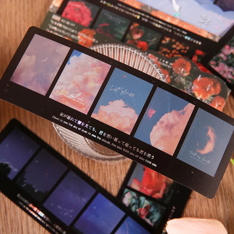 4 Style Creative Sky Stickers Fashion Decorative Sticker