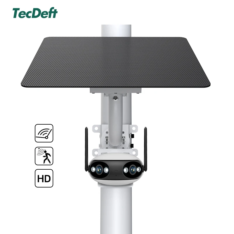 TecDeft Ultra-thin Bezel-less Solar Panel With High Conversion Rate Monocrystalline Silicon Power for Solar Battery Camping Kit