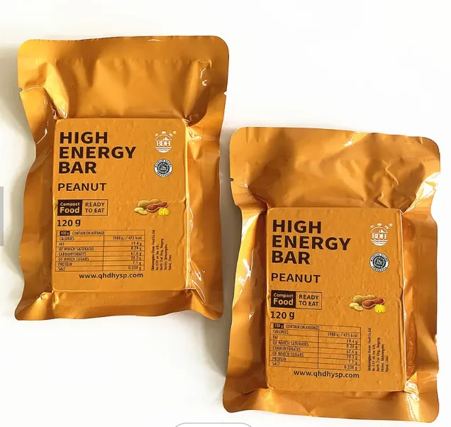 Peanut flavor cereal bar best snack for outdoor sport high energy biscuits