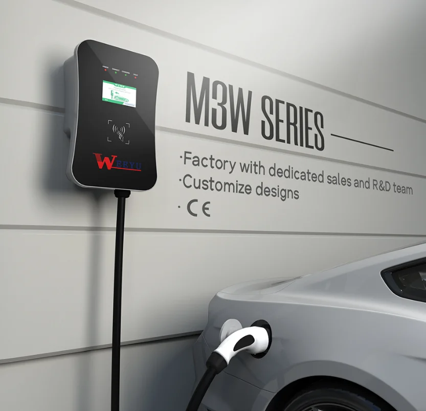 С приложением управления 7KW 11KW 22kw 3 фазы 32a китайский завод производитель электрического автомобильного зарядного устройства