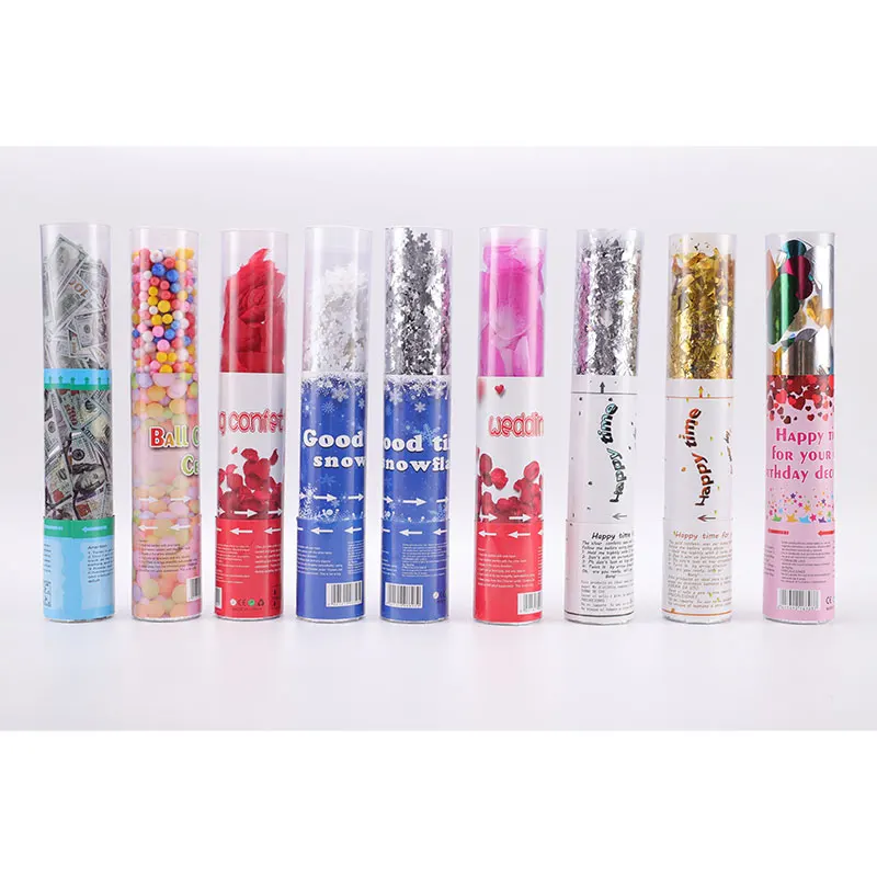 New color running powder party fireworks hand-held corn flour PVC tube salute festive spray bottle rainbow running fireworks