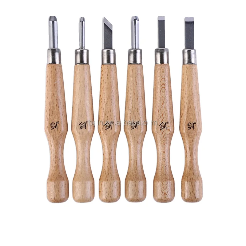 6PCS Professional Wood Carving Chisel Set