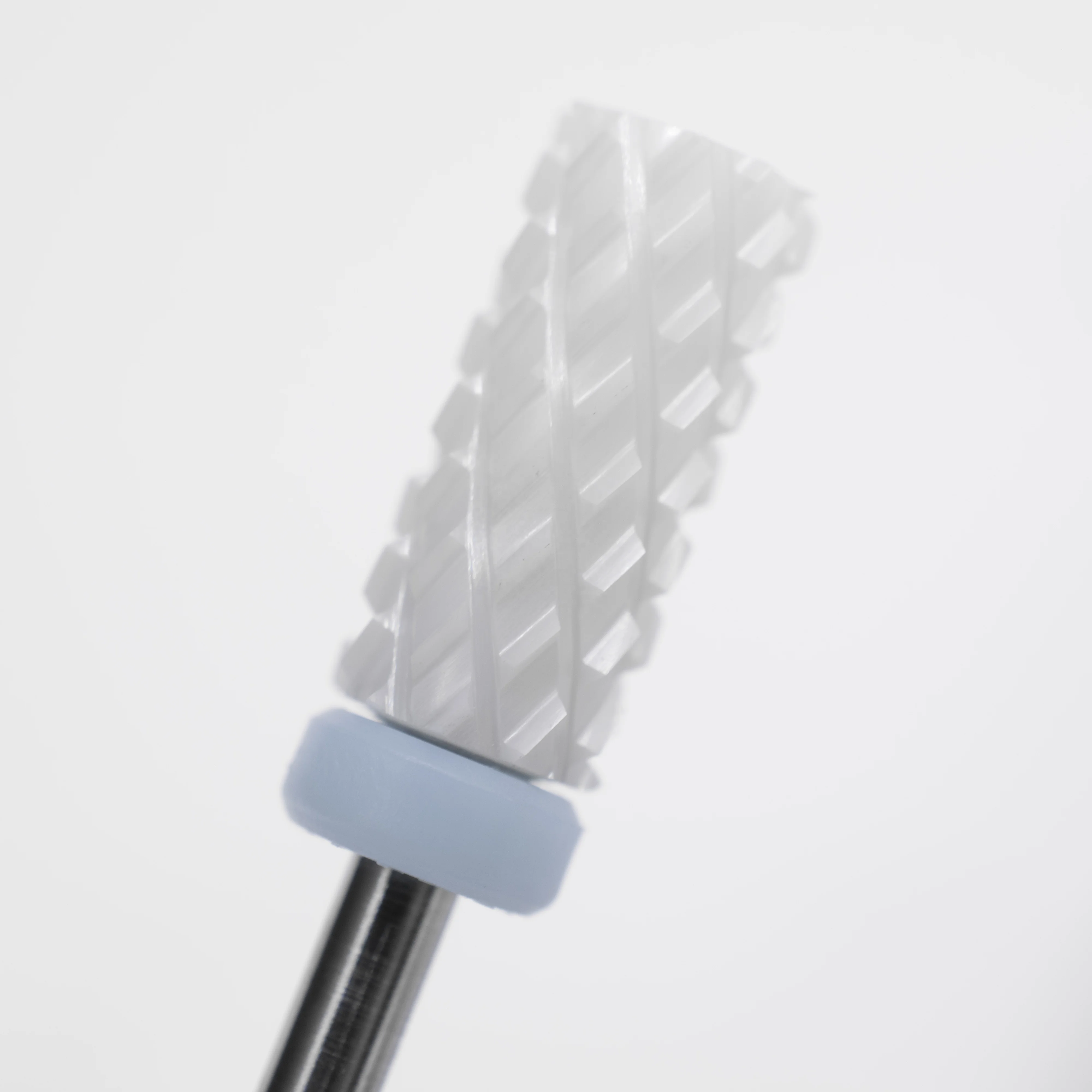 Blue Ceramic Barrel Bit Medium Fine Coarse E-File Nail Drill Bit