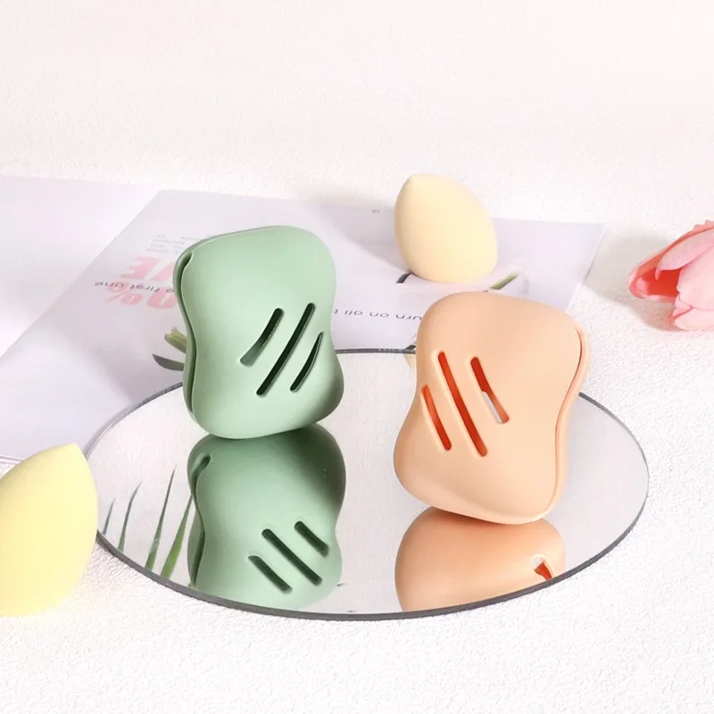 Breathable Makeup Sponge Silicone Travel Case
